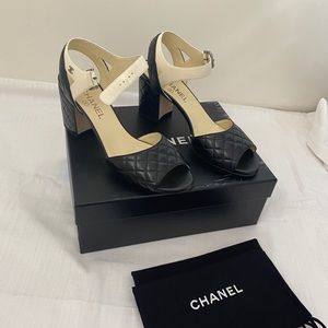 Authentic Chanel Open Toe Sandals 🥰✨
